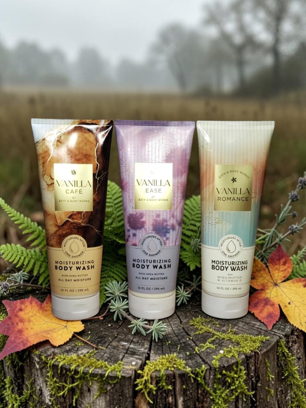 NEW*Bath & Body Works Vanilla Collection Body Wash Bundle/Lot